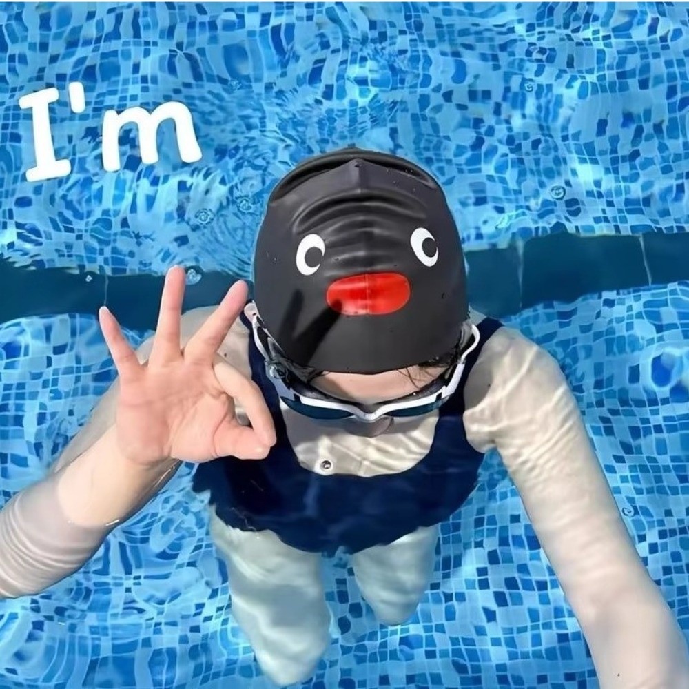 Sevimli Karikatür Elastik Peng - Aquatic Sports Cap incelemesi ve fiyatı